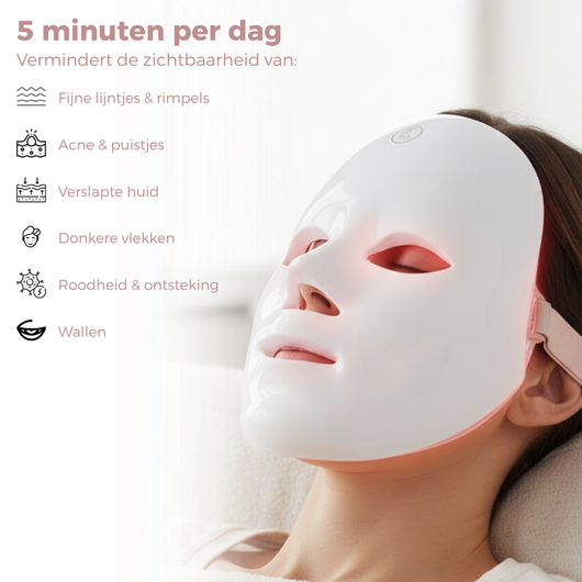 7-in-1 LED gezichtsmasker
